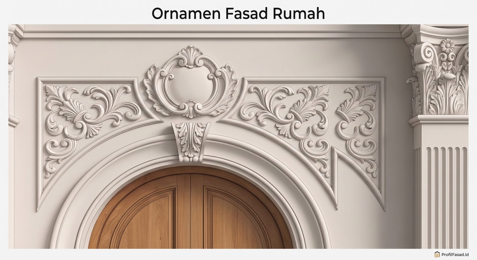 Ornamen Fasad Rumah